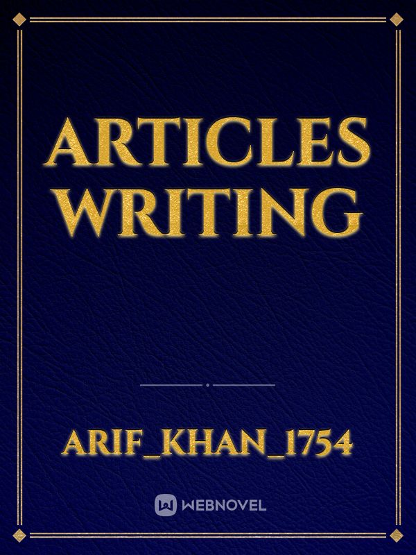 Articles writing Book