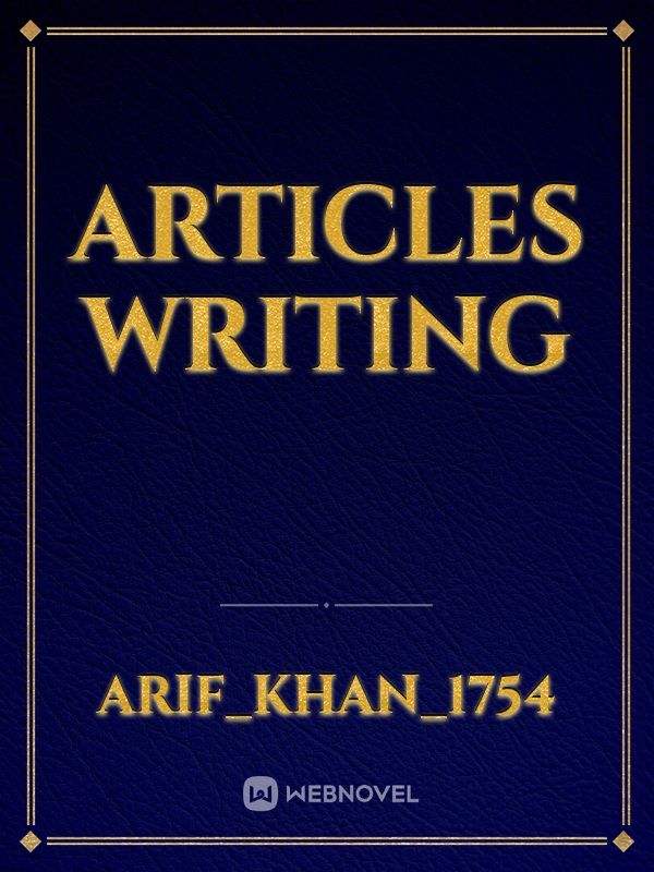 Articles writing