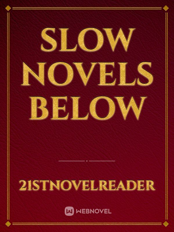 Slow Novels Below Book
