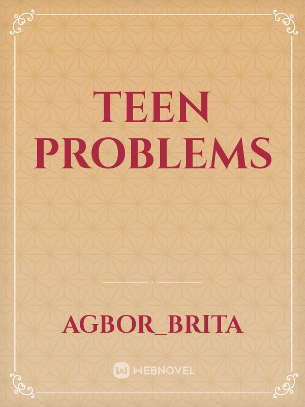 TEEN PROBLEMS Book