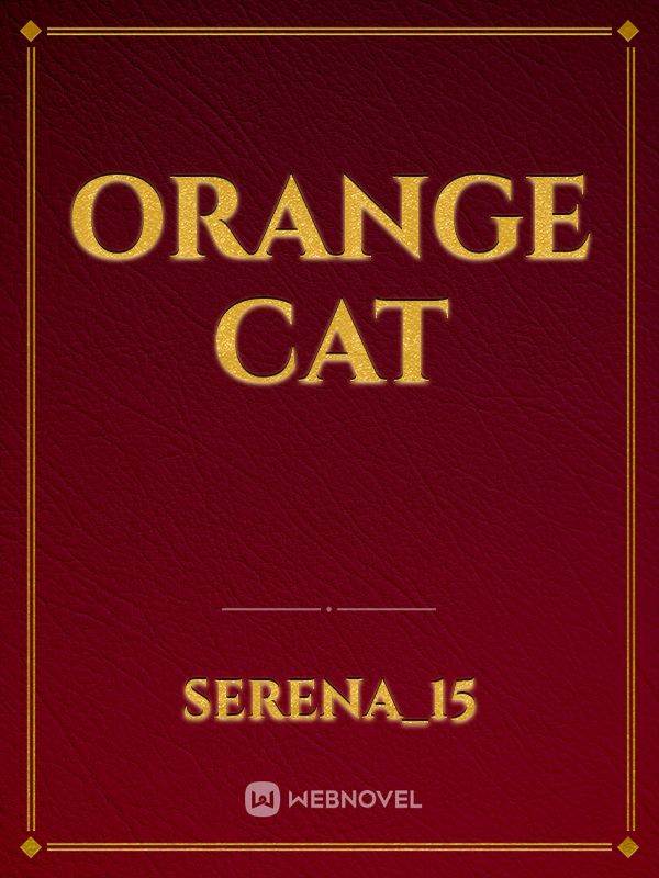 ORANGE CAT Book