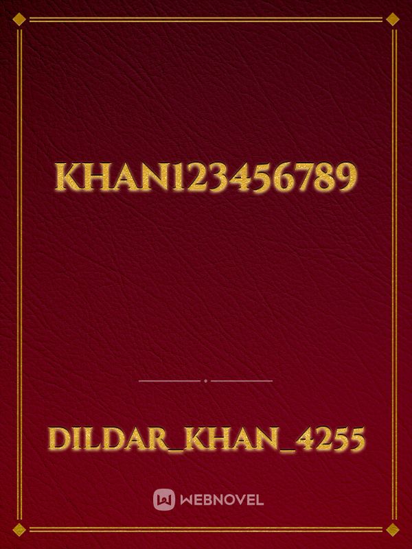 Khan123456789 Book
