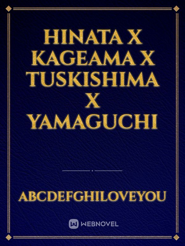 hinata x kageama x tuskishima x yamaguchi
