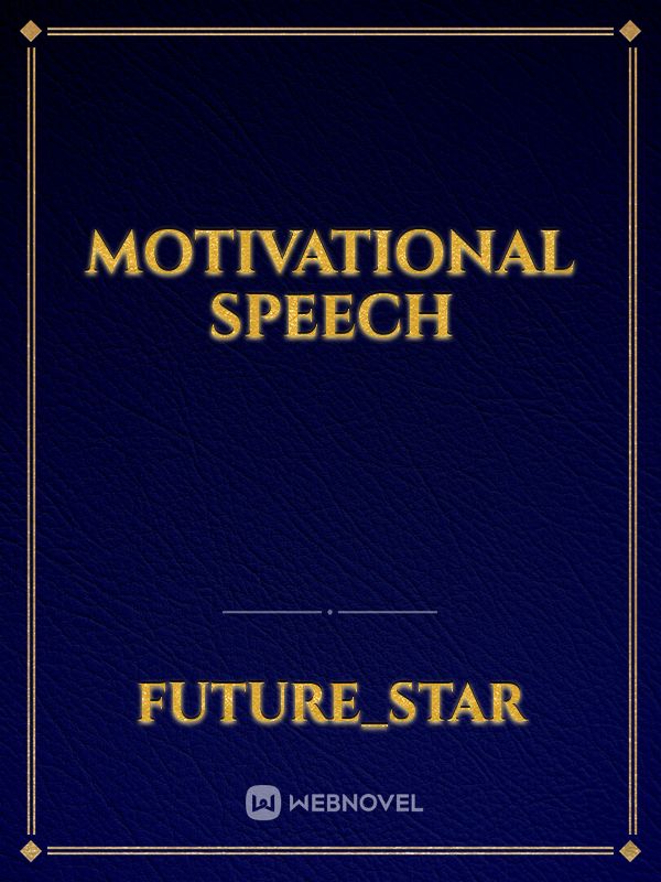 Motivational speech Book