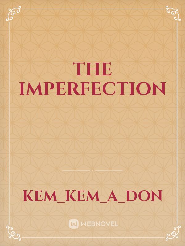 The imperfection Book