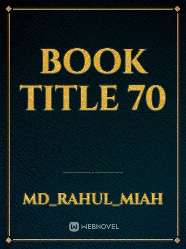 book title 70 Book