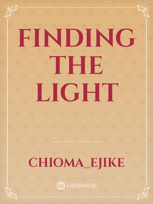 Finding The Light Book