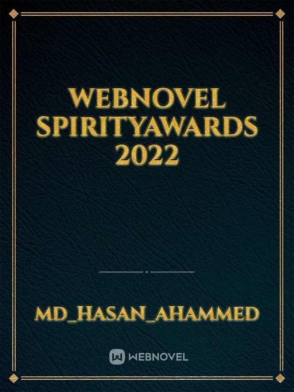 Webnovel spirityAwards 2022 Book