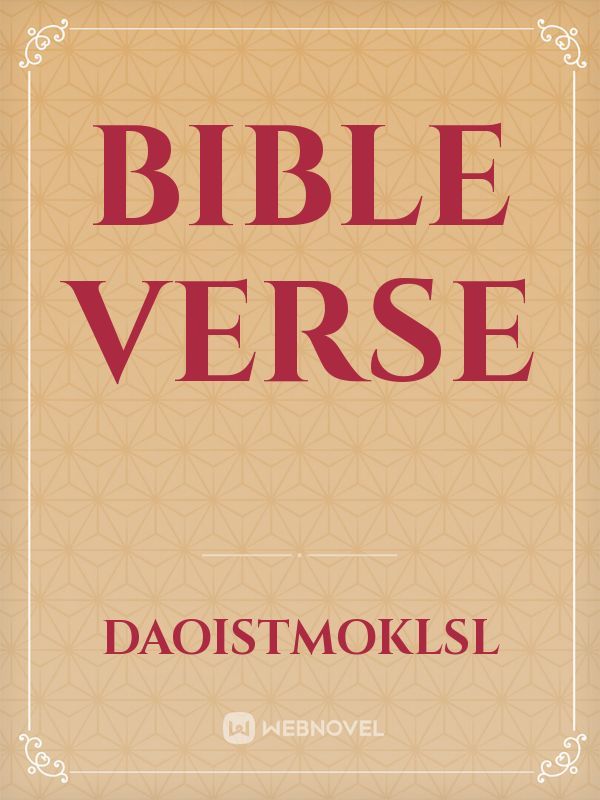 Bible verse Book
