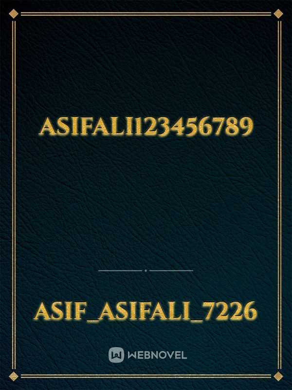 Asifali123456789