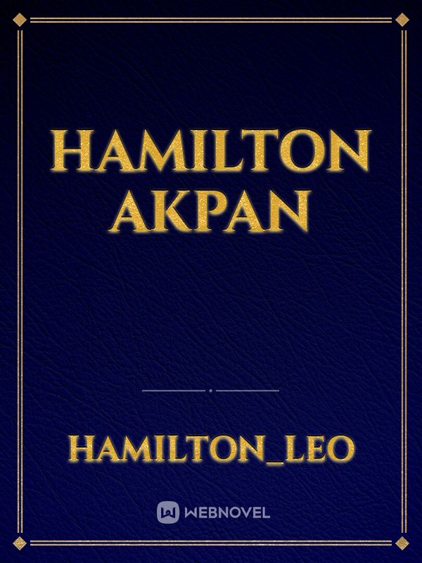 Hamilton akpan Book