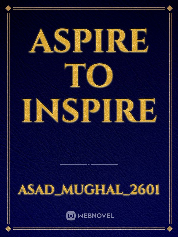 Aspire to inspire Book