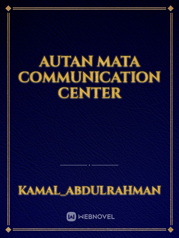 Autan mata communication center Book
