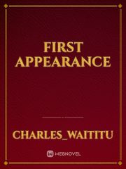 first appearance Book