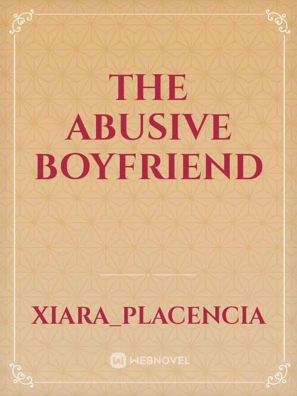 The Abusive Boyfriend Book
