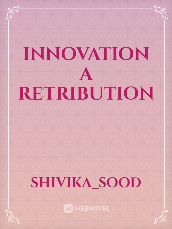 Innovation a Retribution Book