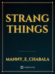 Strang things Book