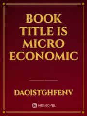 Book title is Micro Economic Book