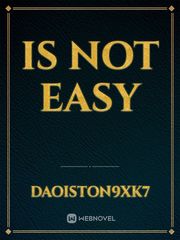 is not easy Book