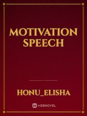Motivation Speech Book