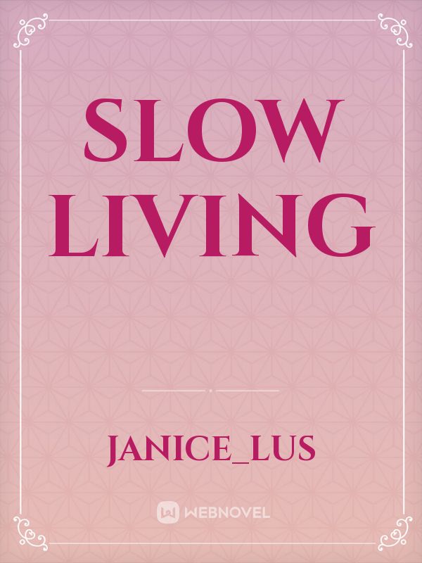 Slow living Book