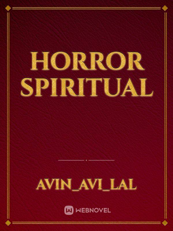 Horror spiritual Book