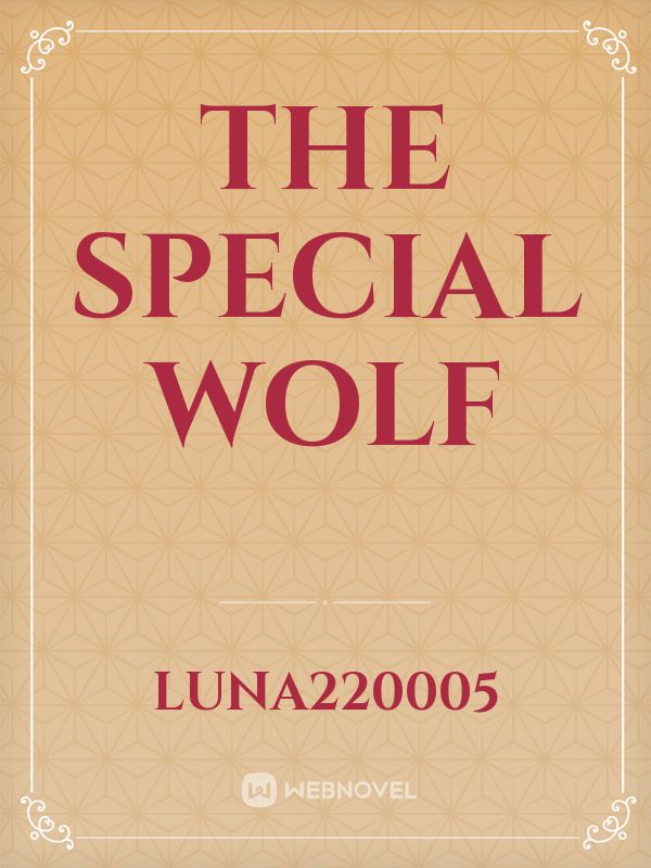 The special wolf Book