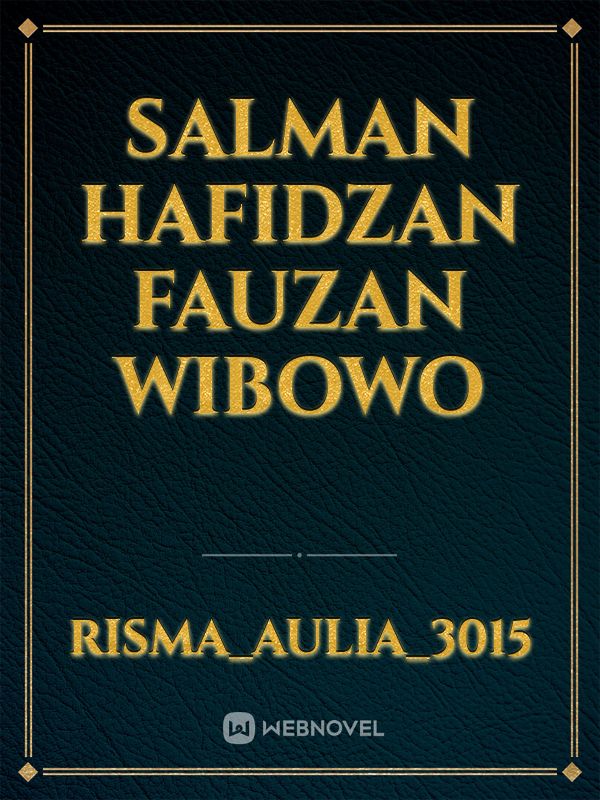 SALMAN HAFIDZAN FAUZAN WIBOWO Book