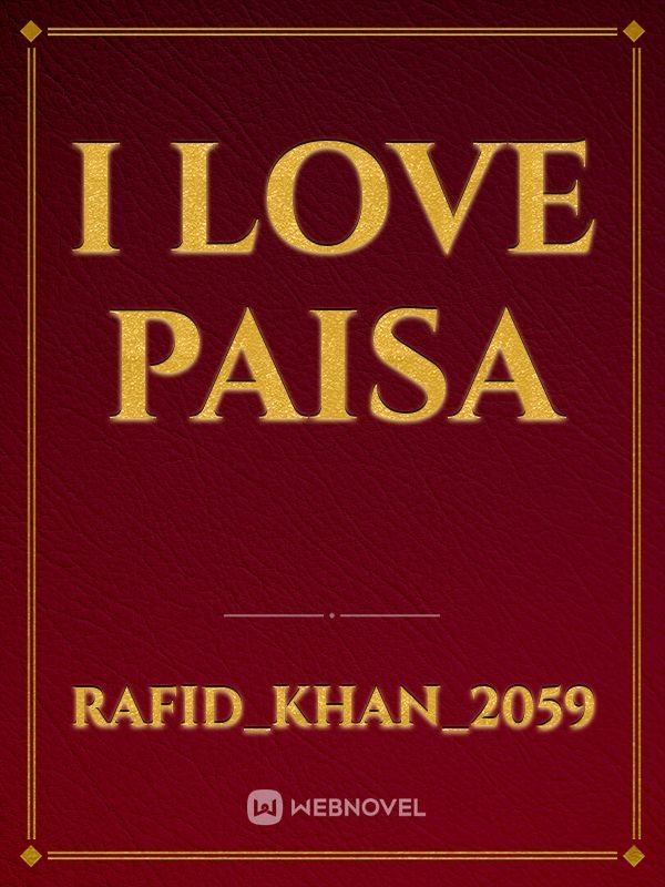 I love paisa