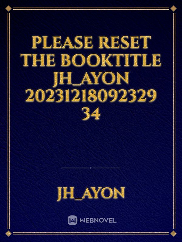 please reset the booktitle JH_Ayon 20231218092329 34