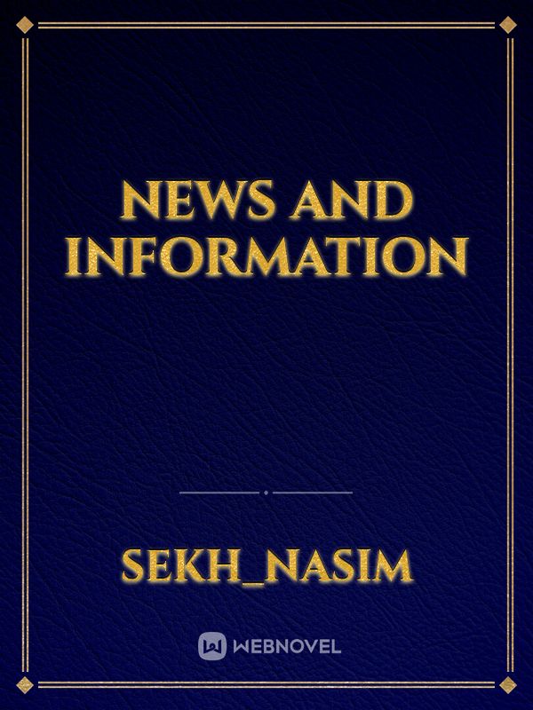 news and information Book