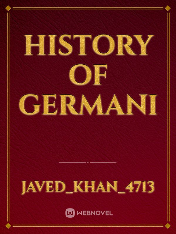 History of germani Book