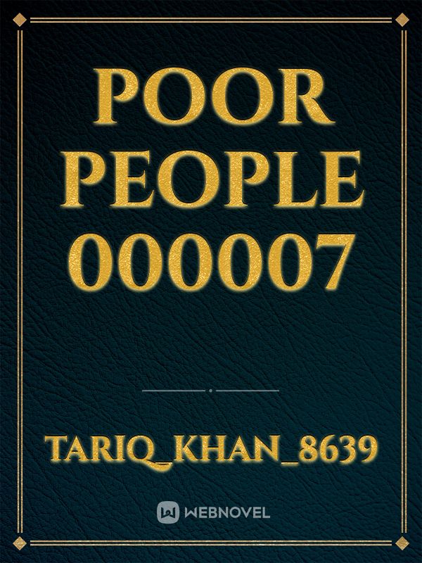 Poor people 000007 Book