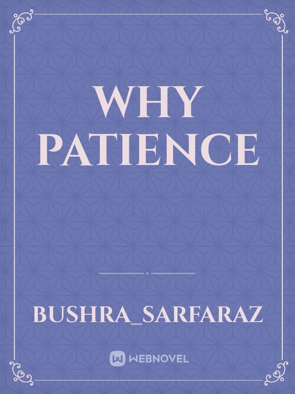 why patience Book