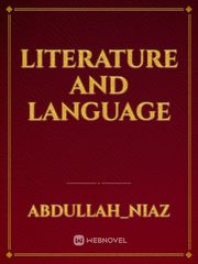 Literature and language Book