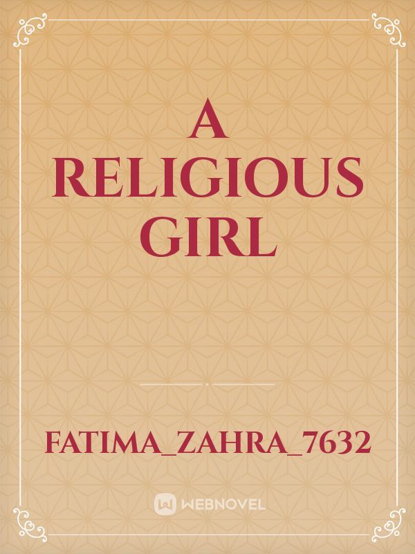 a religious girl Book
