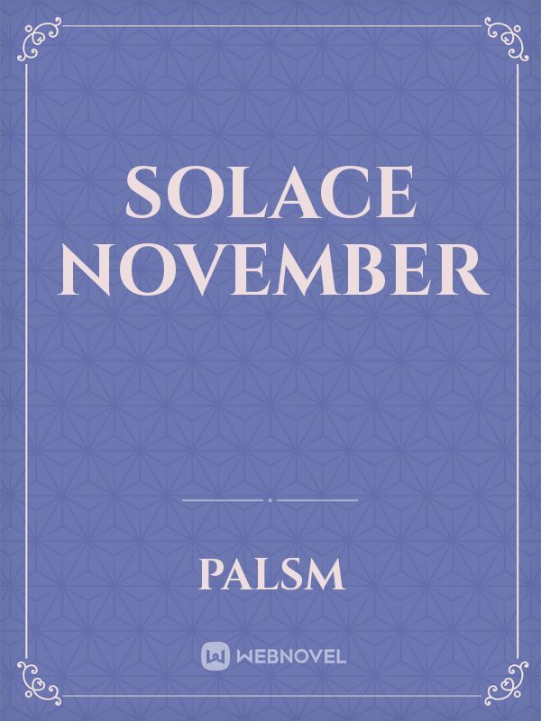 SOLACE NOVEMBER Book