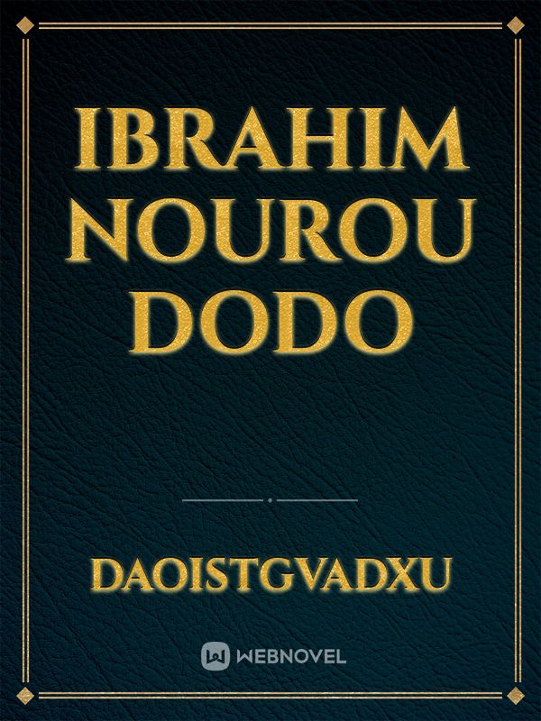 Ibrahim Nourou dodo Book