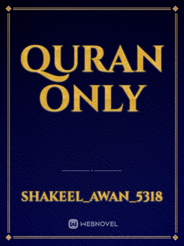 Quran only Book