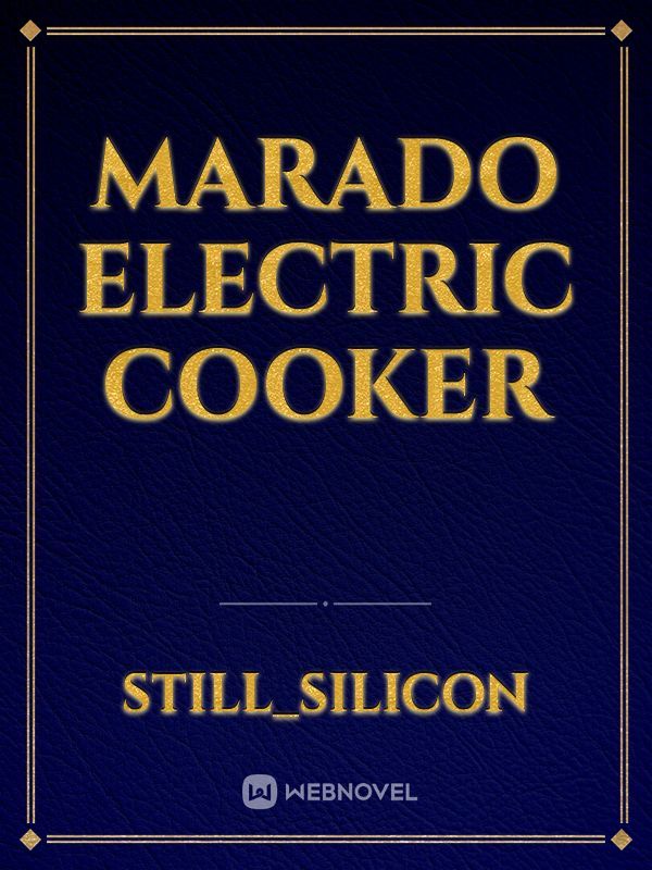 MARADO ELECTRIC COOKER