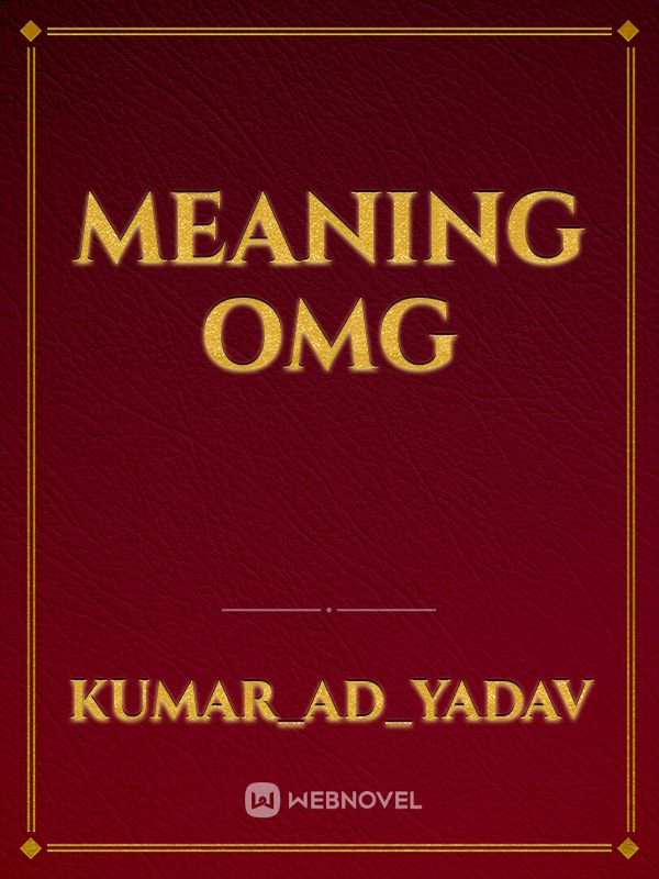 Meaning OMG Book
