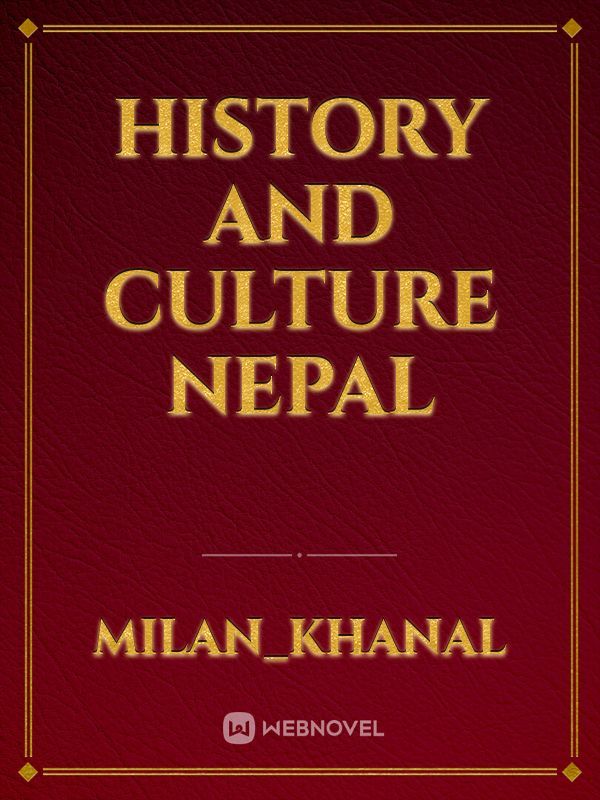 History and culture nepal