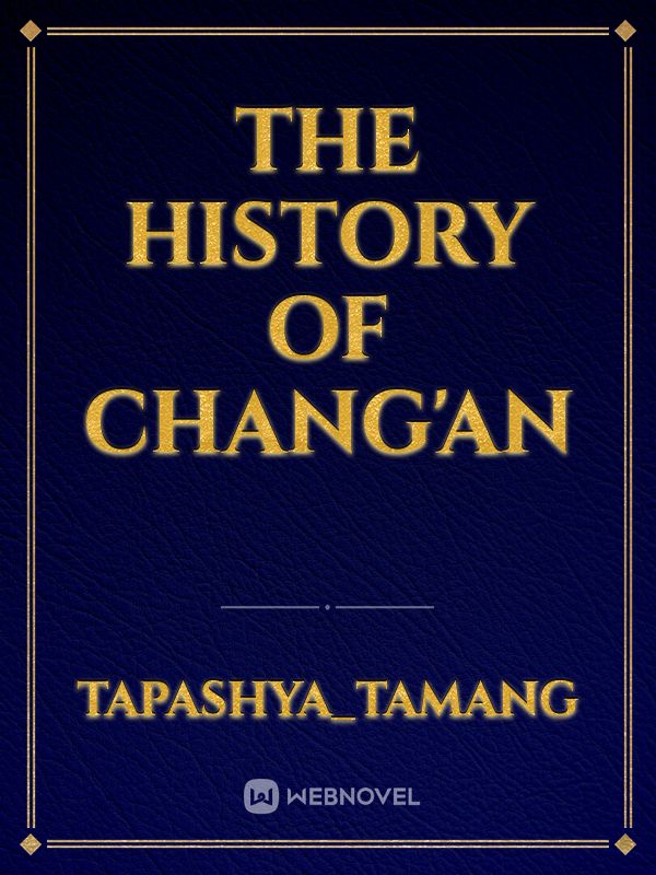 the history of chang'an Book