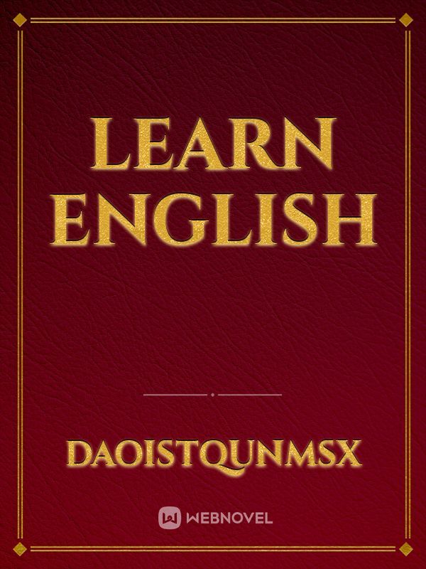 learn  english Book
