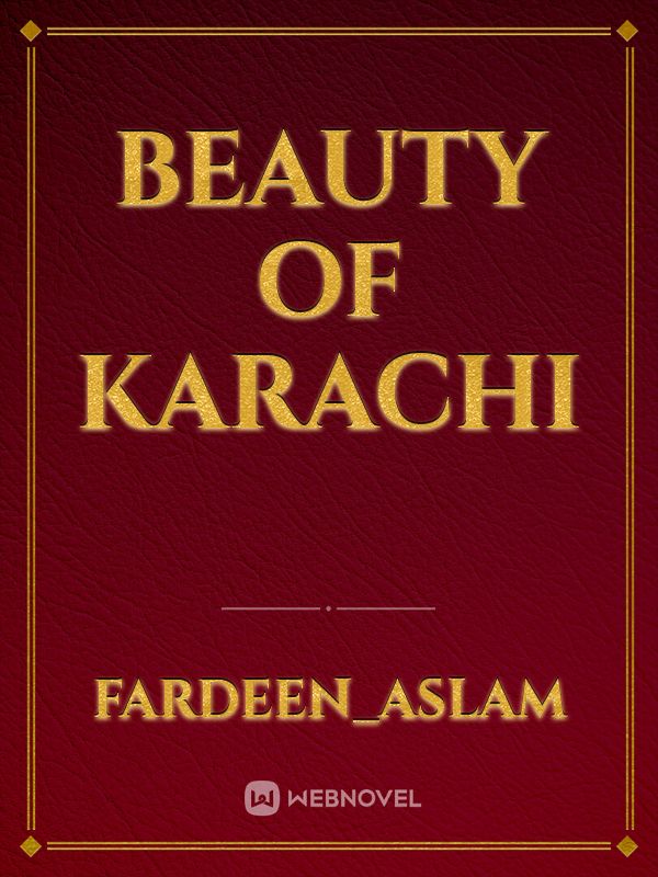 Beauty of Karachi Book