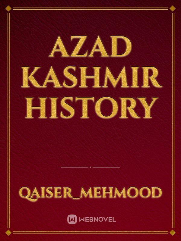 Azad Kashmir history