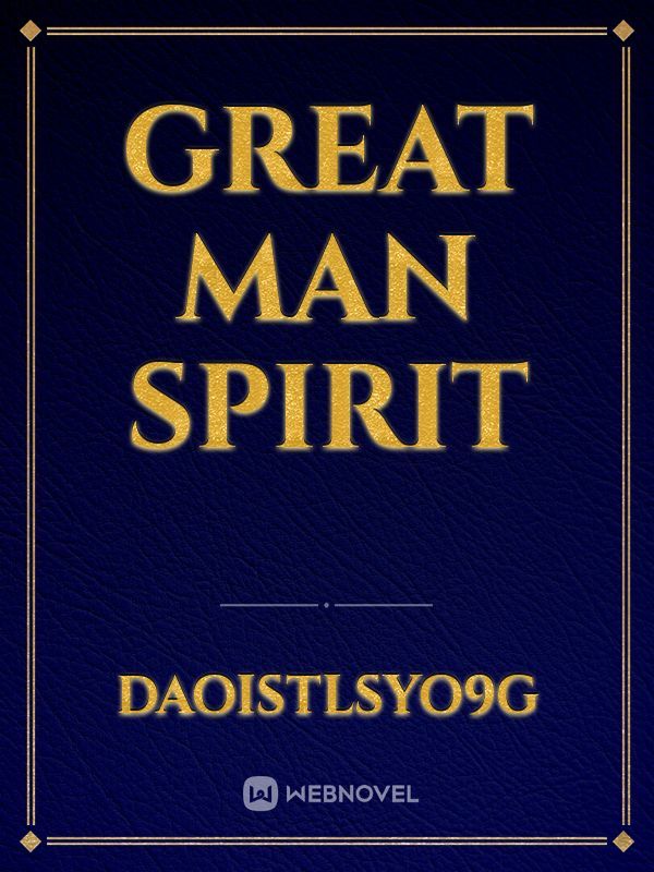 Great man spirit Book