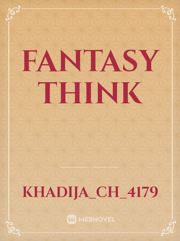 fantasy think Book