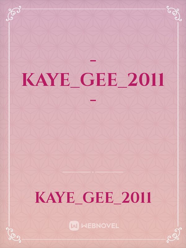 - kaye_Gee_2011 -