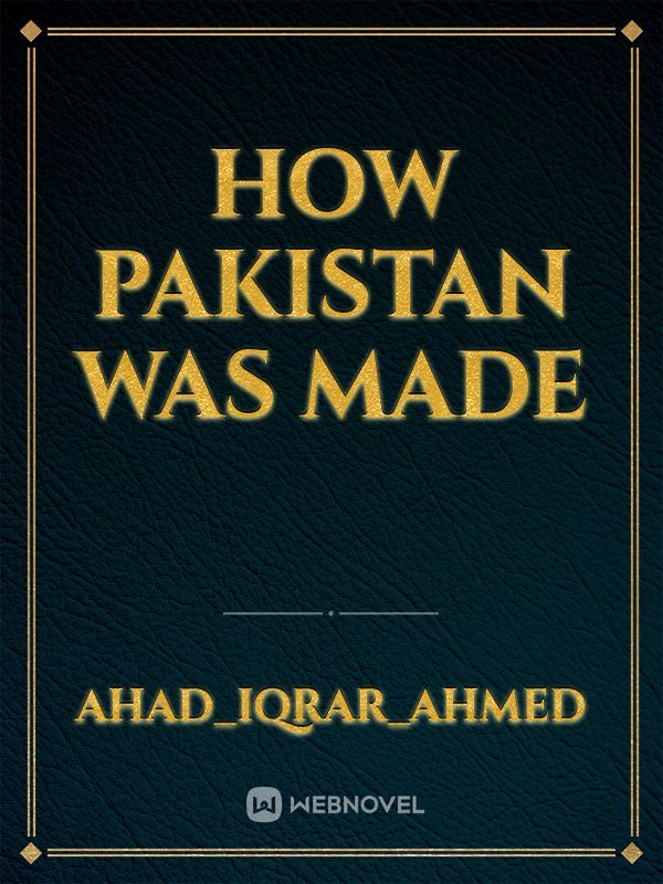 How Pakistan Was Made Book